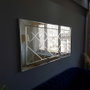 Hanah Home Espejo de Hotel A306Y Plateado